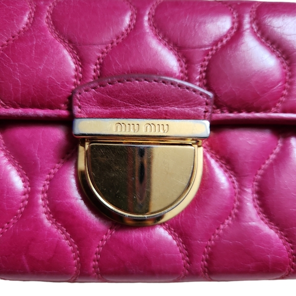 Miu Miu wallet Fuxia Colo - Picture 11 of 17